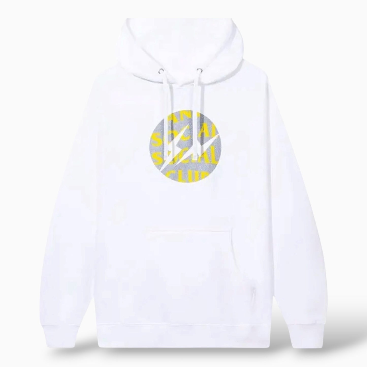 Fragment Interference Hoodie White/Yellow