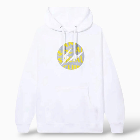 Fragment Interference Hoodie White/Yellow