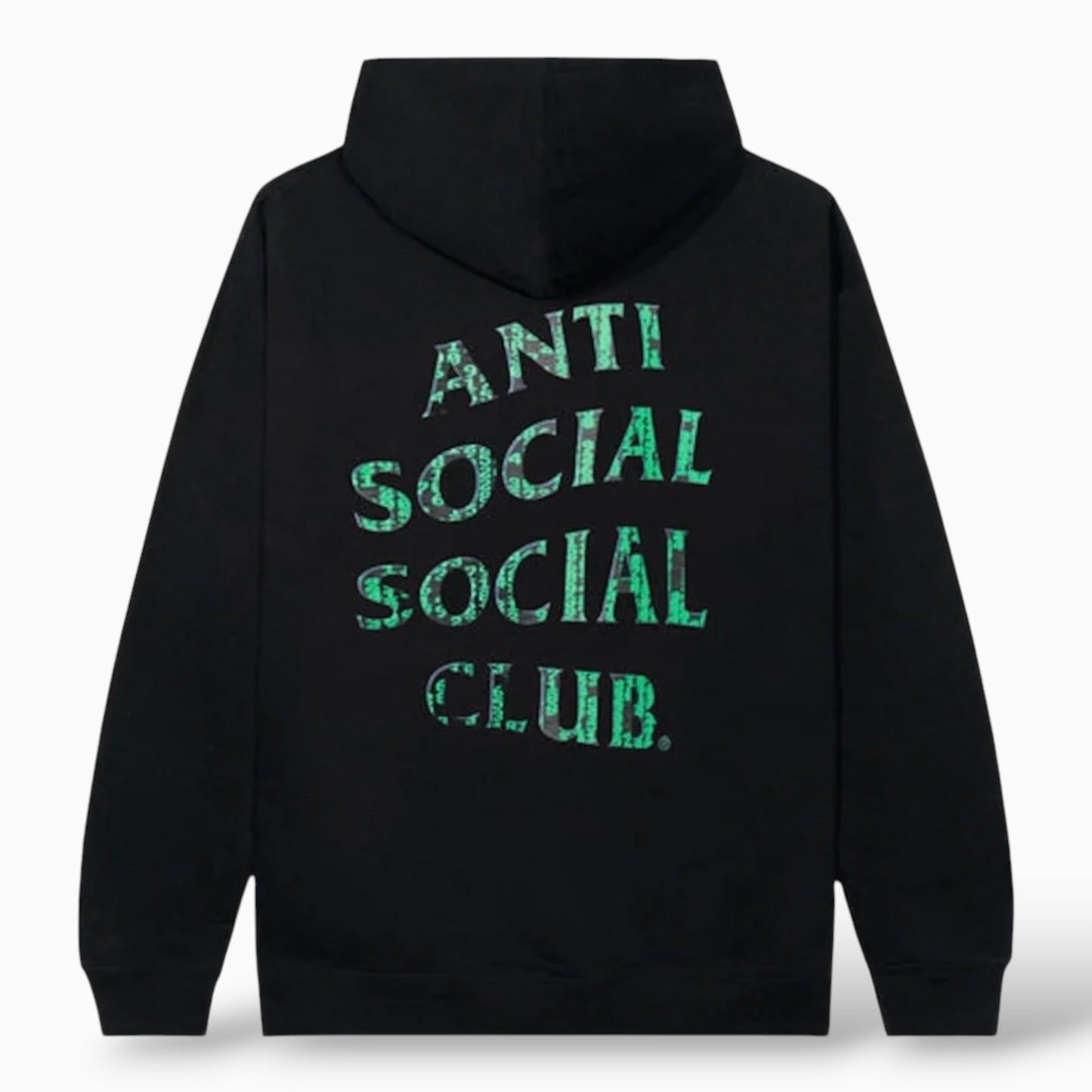 Glitch Black Hoodie