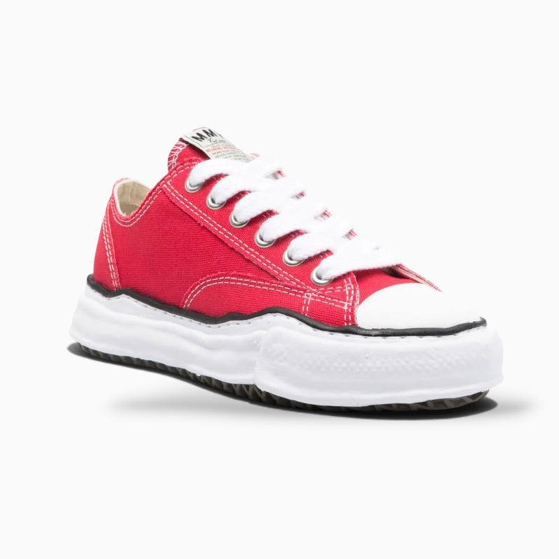 Maison Mihara Yasuhiro Peterson OG Sole Canvas Low Red