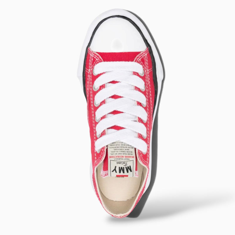 Maison Mihara Yasuhiro Peterson OG Sole Canvas Low Red