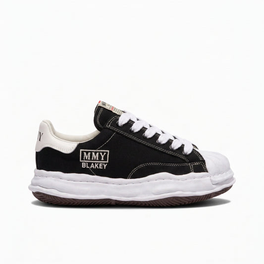 Maison Mihara Yasuhiro Blakey OG Sole Canvas Low Black (A08FW735)