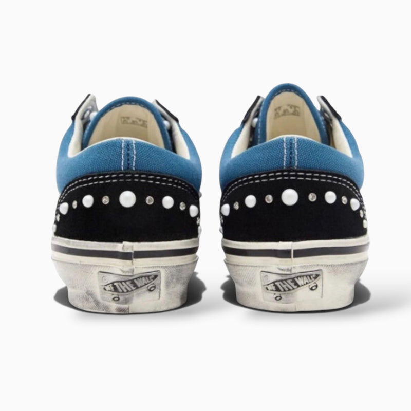 Vans LX Old Skool 36 Pearlized Black Navy