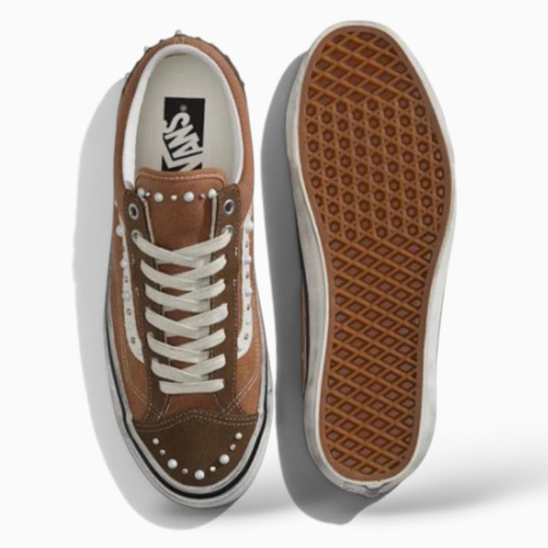 Vans LX Old Skool 36 Pearlized Vintage Cocoa Brown