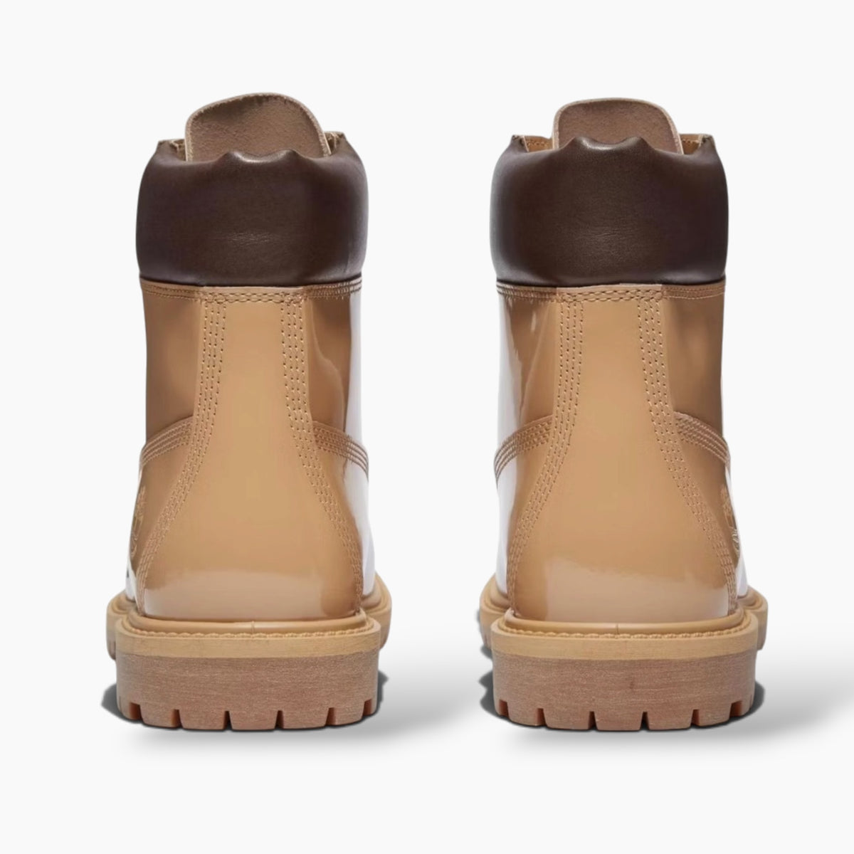 Timberland Premium 6 Inch Lace up Waterproof Boot Wheat Patent Leather