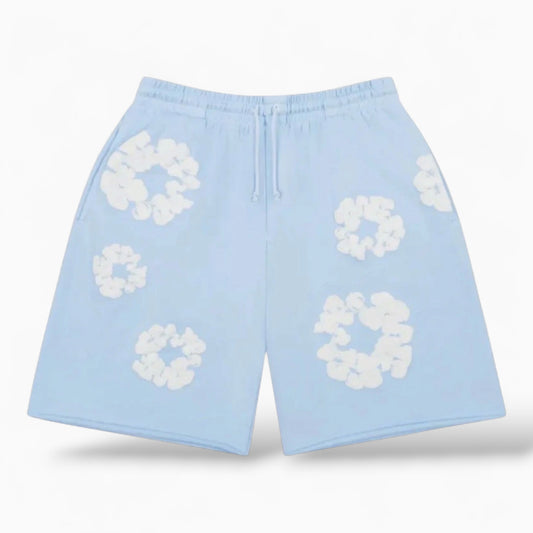 Denim Tears the cotton wreath Shorts powder Blue
