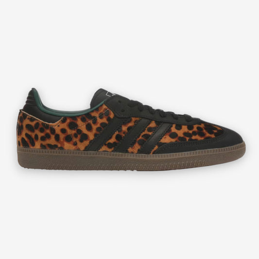 Adidas Samba OG W Black Green Leopard