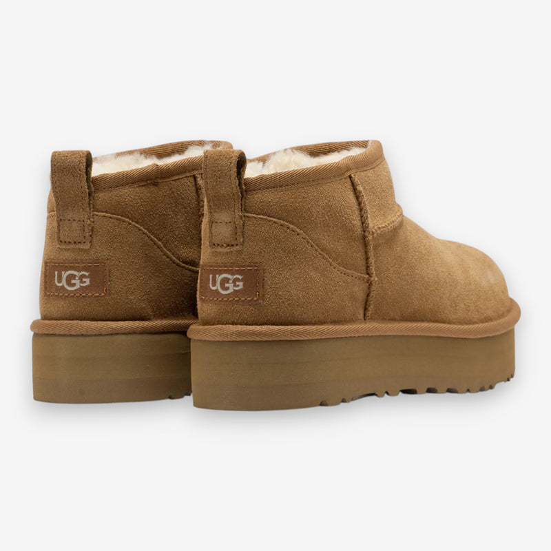UGG Kids Classic Ultra Mini Platform Chestnut