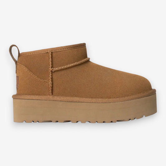 UGG Kids Classic Ultra Mini Platform Chestnut