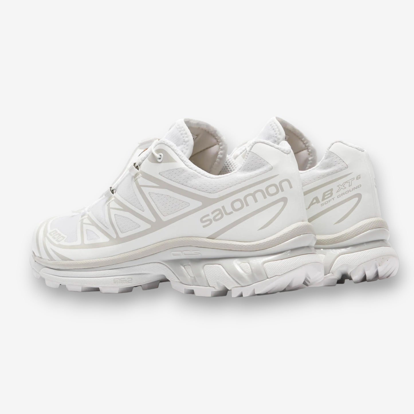 Salomon XT-6 White / Lunar Rock
