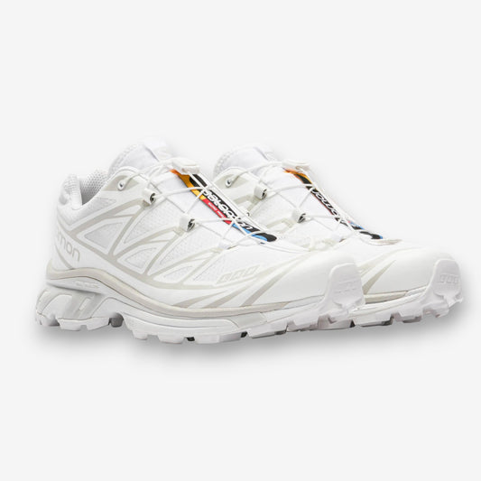 Salomon XT-6 White / Lunar Rock