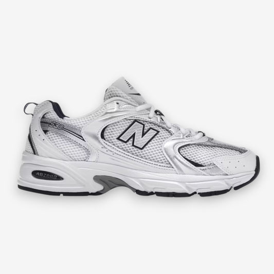 New Balance 530 White Silver Navy
