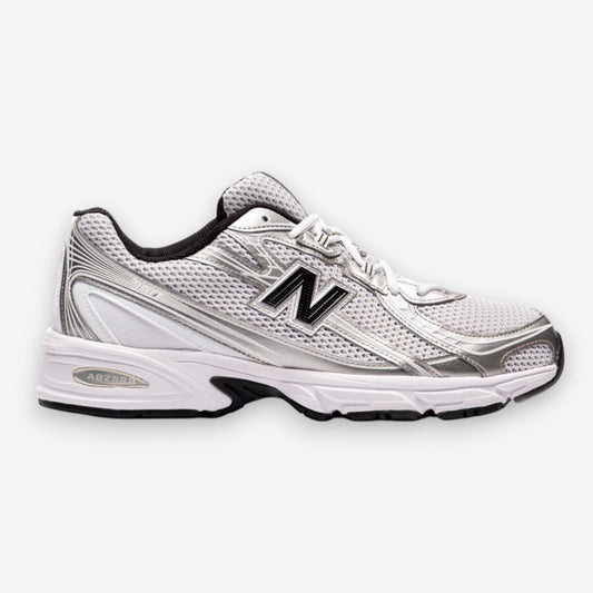 New Balance 740 White Silver Metallic Navy