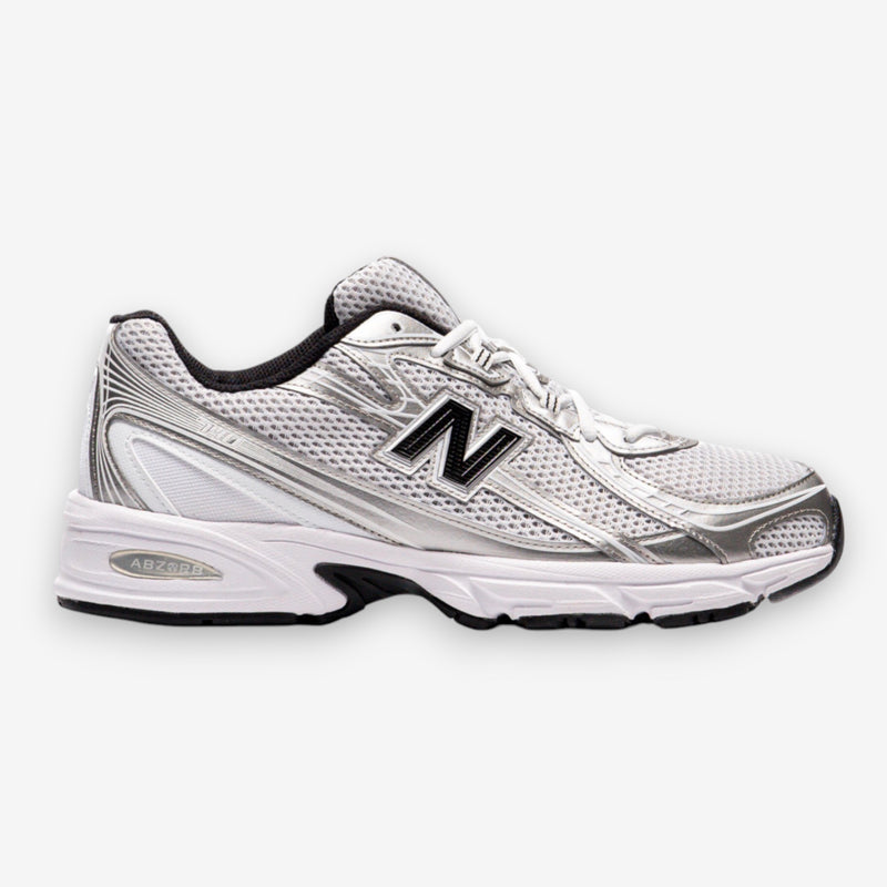New Balance 740 White Silver Metallic Navy