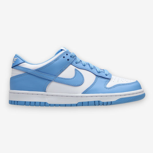 Nike Dunk Low White University Blue UNC (GS)