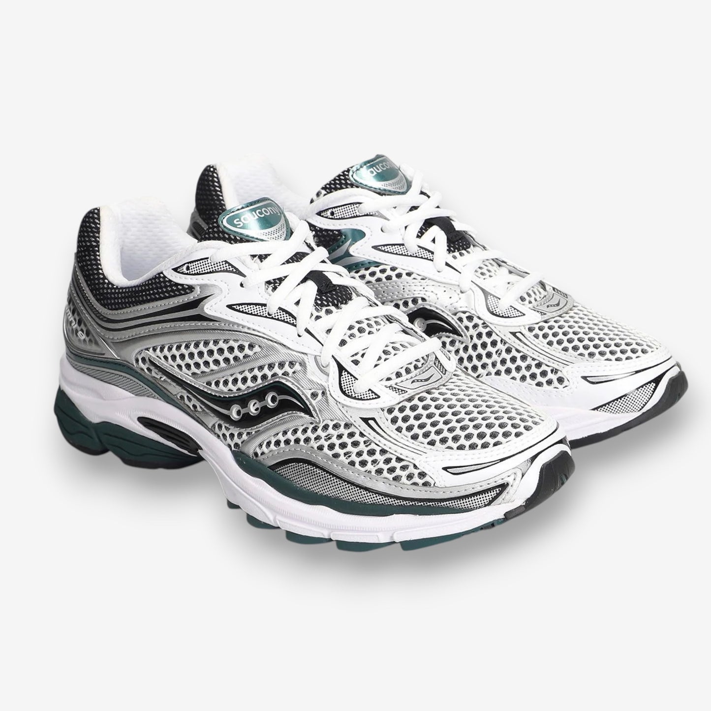 Saucony ProGrid Omni 9 White / Pine Green