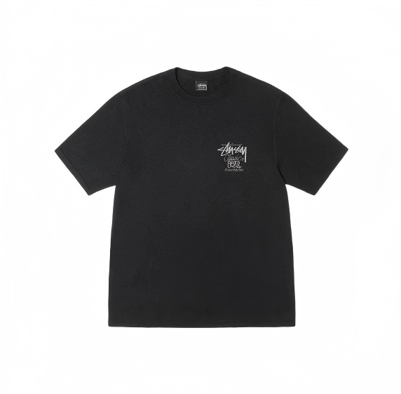 Stussy Classic Logo T-Shirt Black