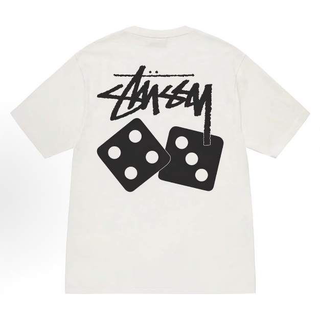 Stussy Dice T-Shirt White