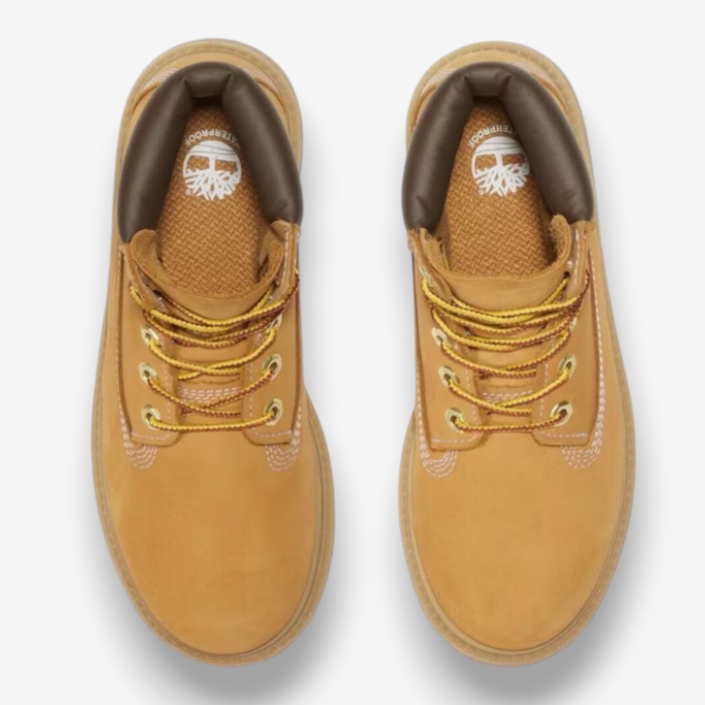 Timberland Premium 6-Inch Lace Waterproof Junior Wheat