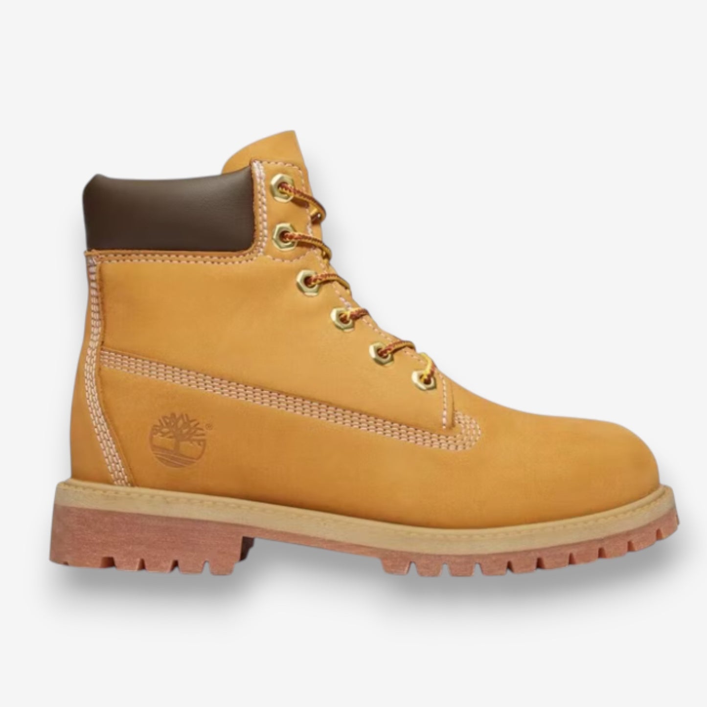 Timberland Premium 6-Inch Lace Waterproof Junior Wheat