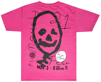 Travis Scott Otherside T-Shirt Pink
