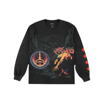 Travis Scott Utopia Circus Maximus Sound Longsleeve Black