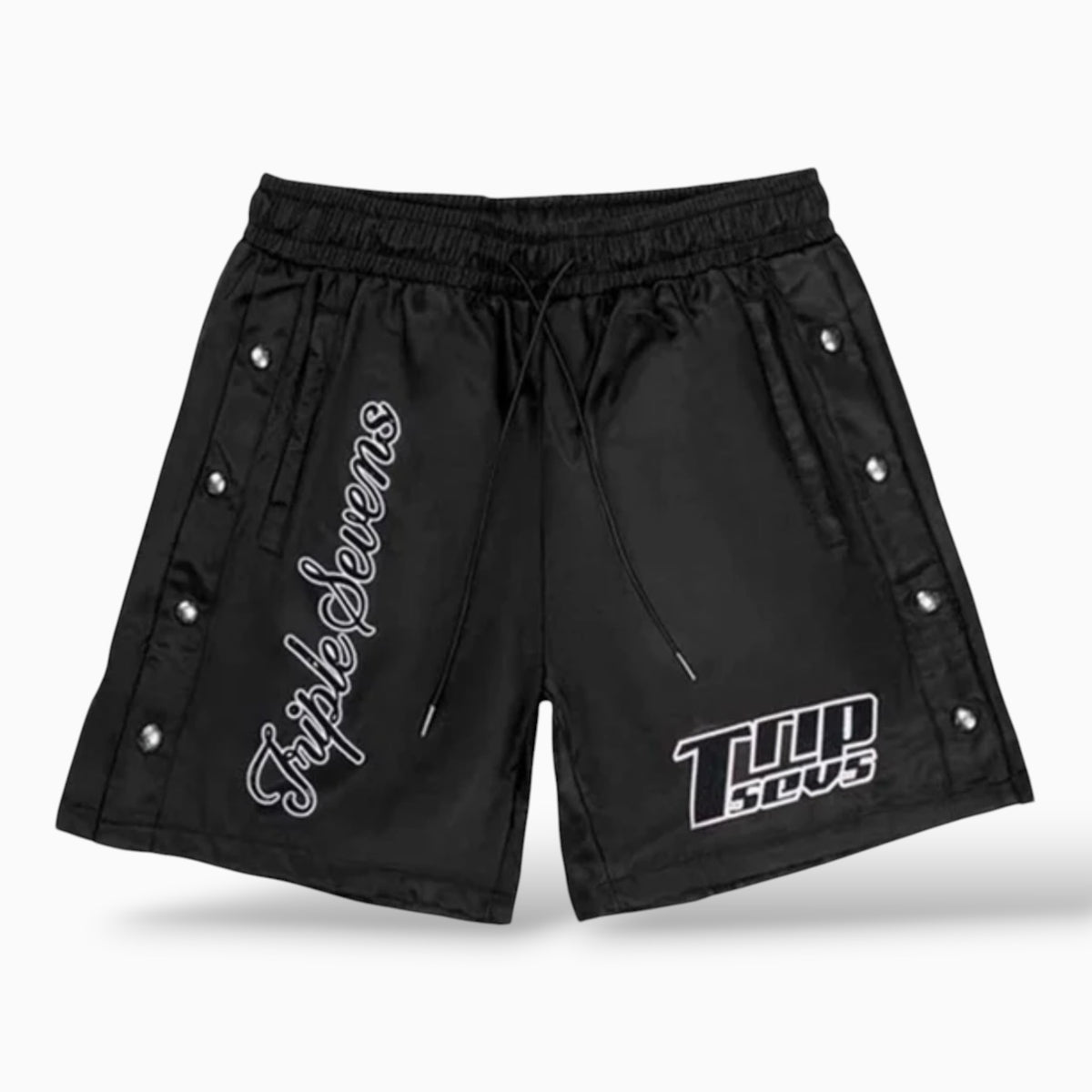 Triple Seven 7 Sniper Mesh Shorts Black