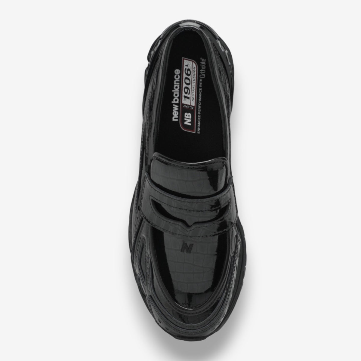 New Balance 1906L Black Patent Leather