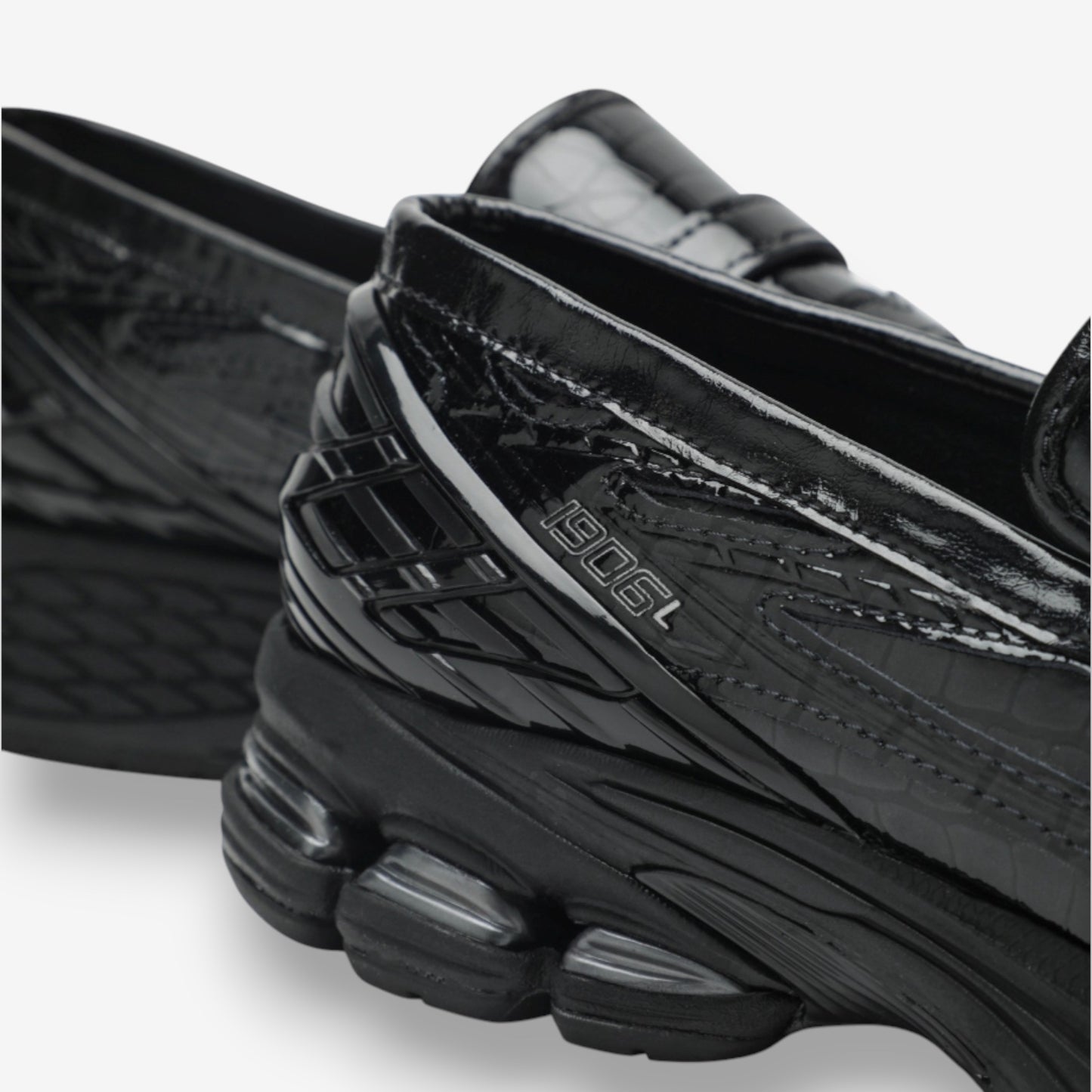 New Balance 1906L Black Patent Leather