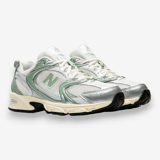 New Balance 530 Silver Metallic Mosaic Green