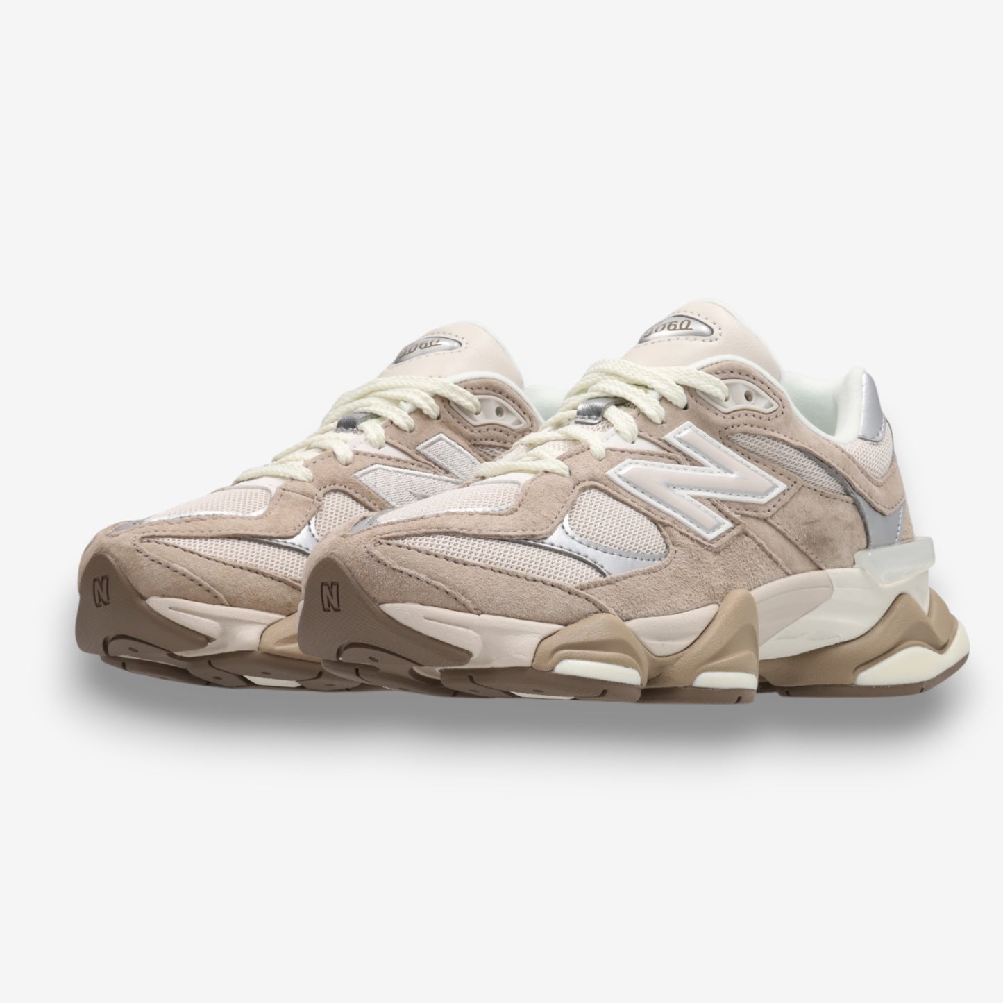 New Balance 9060 Moonbeam / Silver Metallic / Driftwood