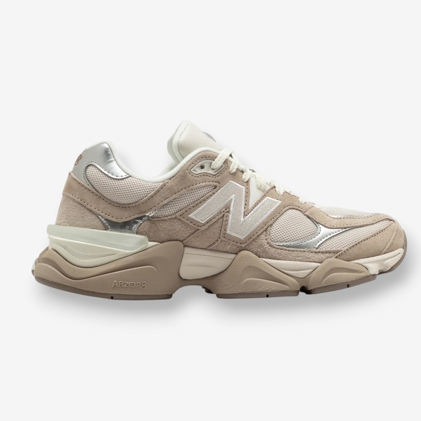 New Balance 9060 Moonbeam / Silver Metallic / Driftwood