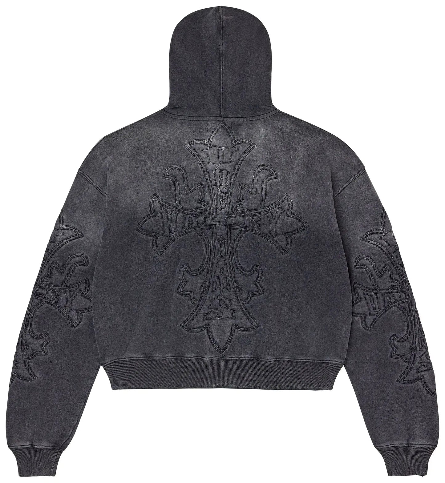 Vale Forever Bipolar Zip Up Hoodie Blue
