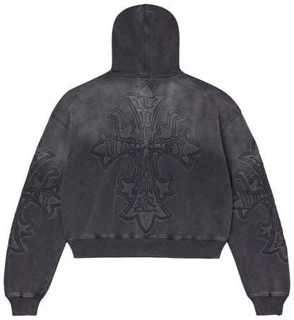Vale Forever Bipolar Zip Up Hoodie Blue