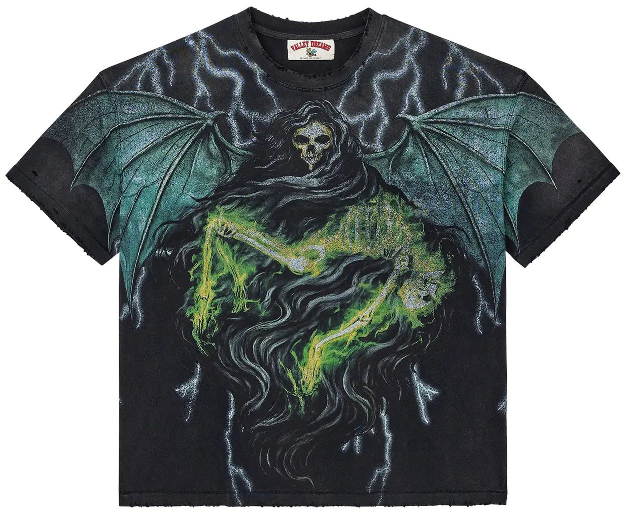 Vale Forever Grim Big T-Shirt Black