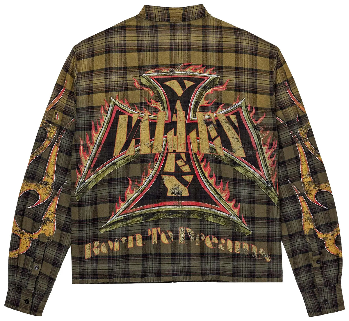 Vale Forever Reborn Camicia di flanella Green