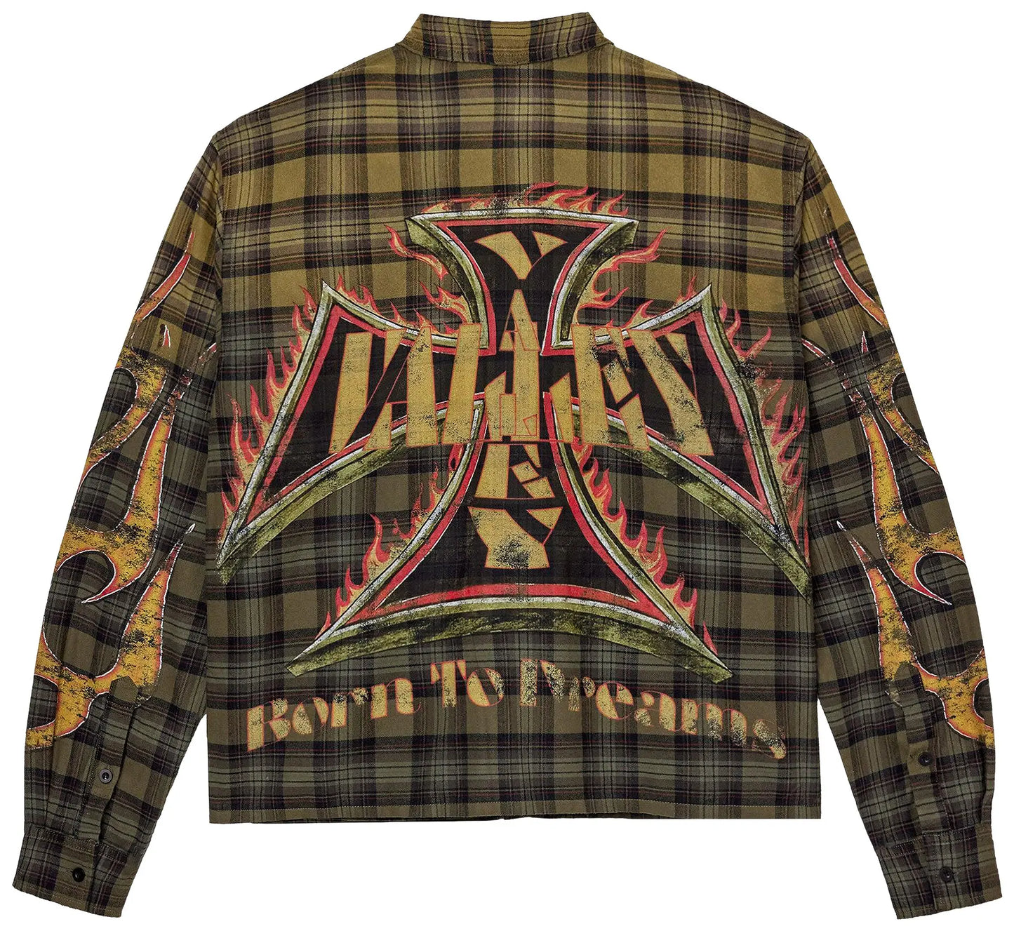 Vale Forever Reborn Flannel Green