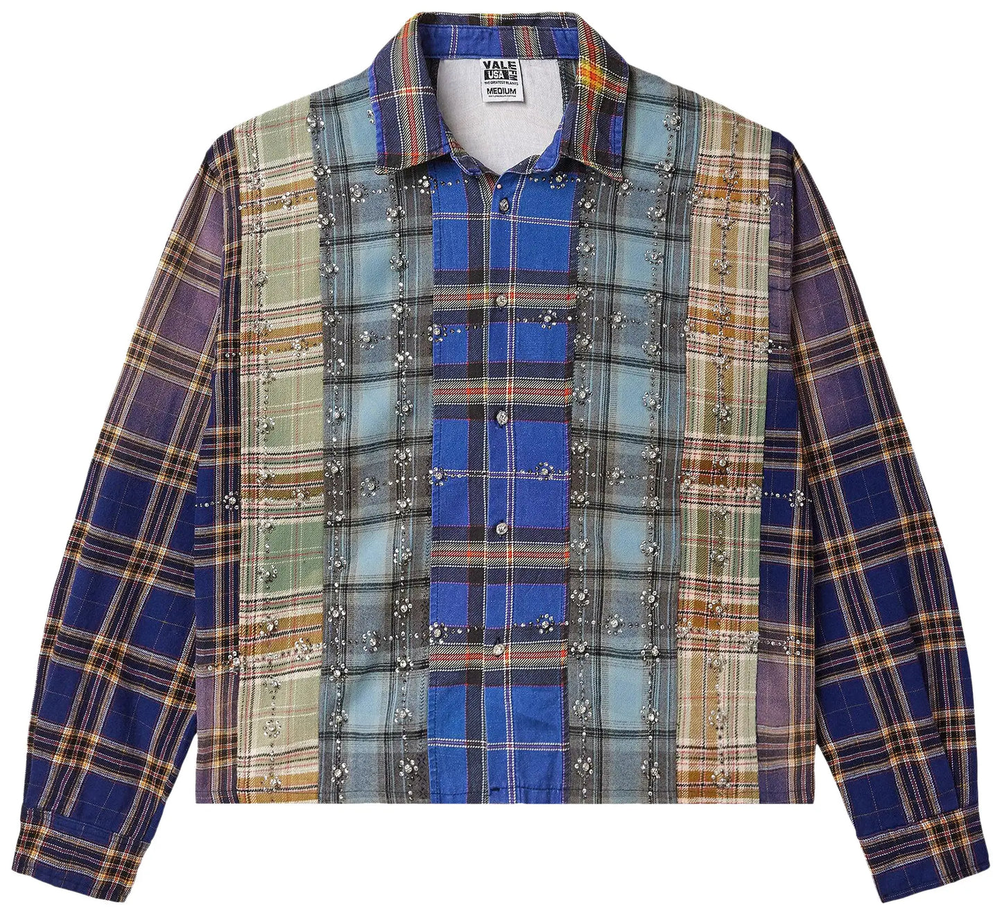 Vale Forever Splash Zone Flannel Blue