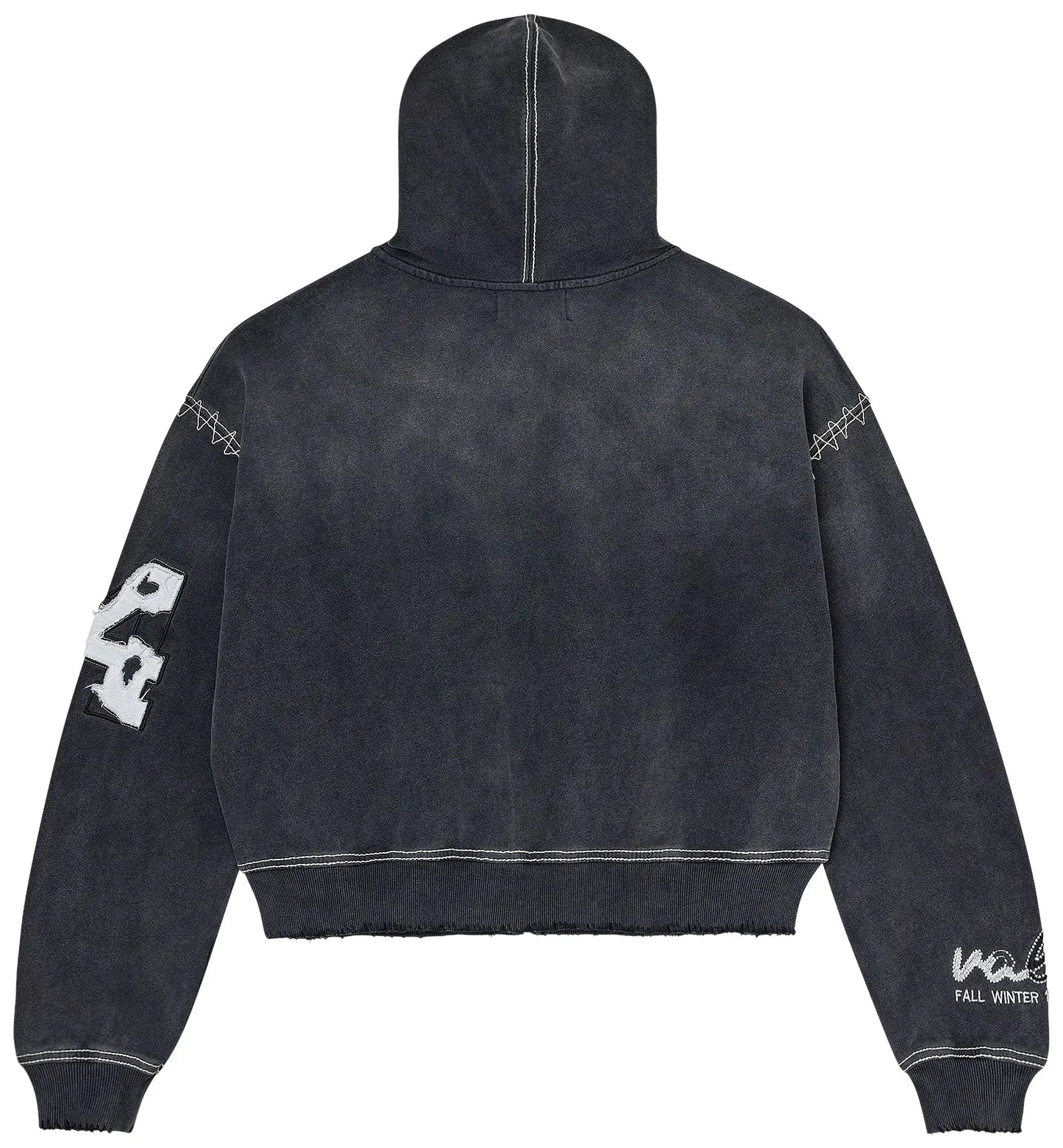 Vale Forever Sunny Zip Up Hoodie Black