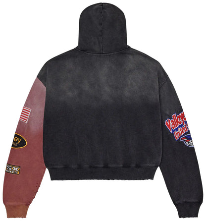 Vale Zip Up Two Face Hoodie