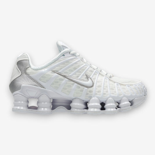 W Nike Shox TL White Silver-Max Orange