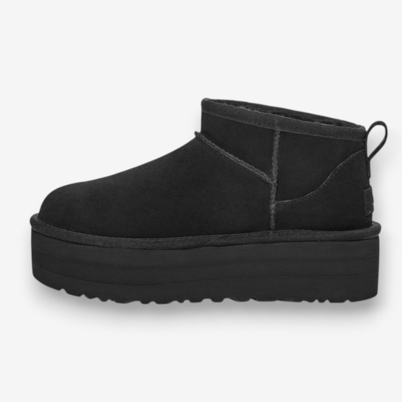 UGG W Classic Ultra Mini Platform Black
