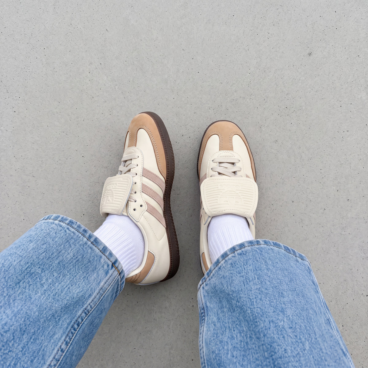 Adidas Samba LT Cream White Warm Sandstone