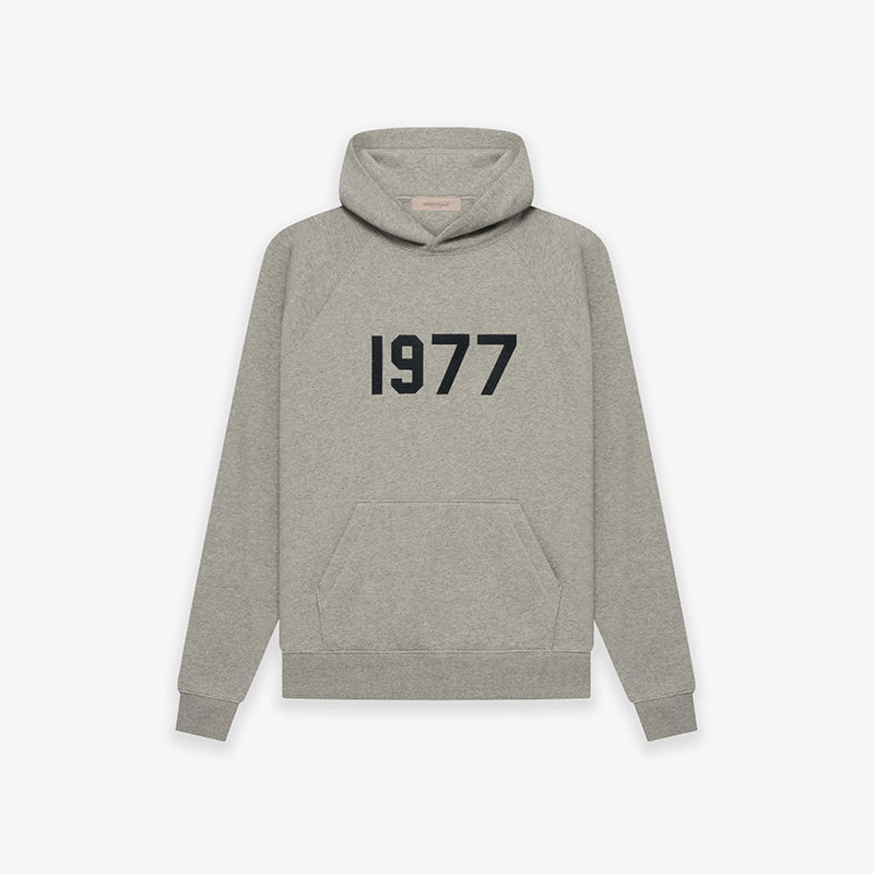 Fear of God Essentials SS22 Dark Oatmeal 1977 Hoodie