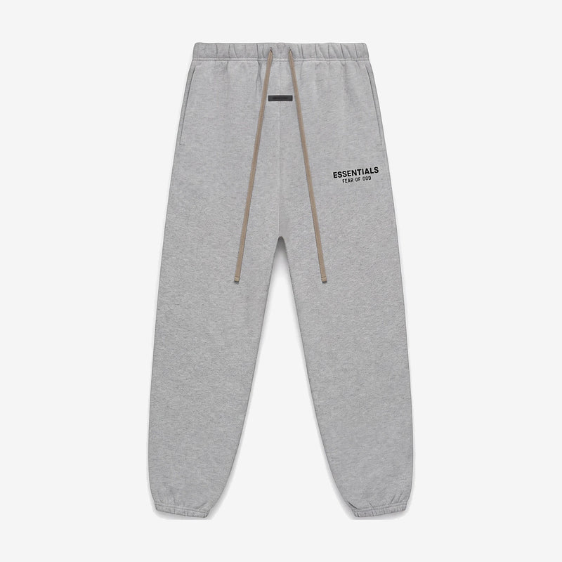 Fear of God Essentials FW24 Light Heather Grey Fleece Sweatpants