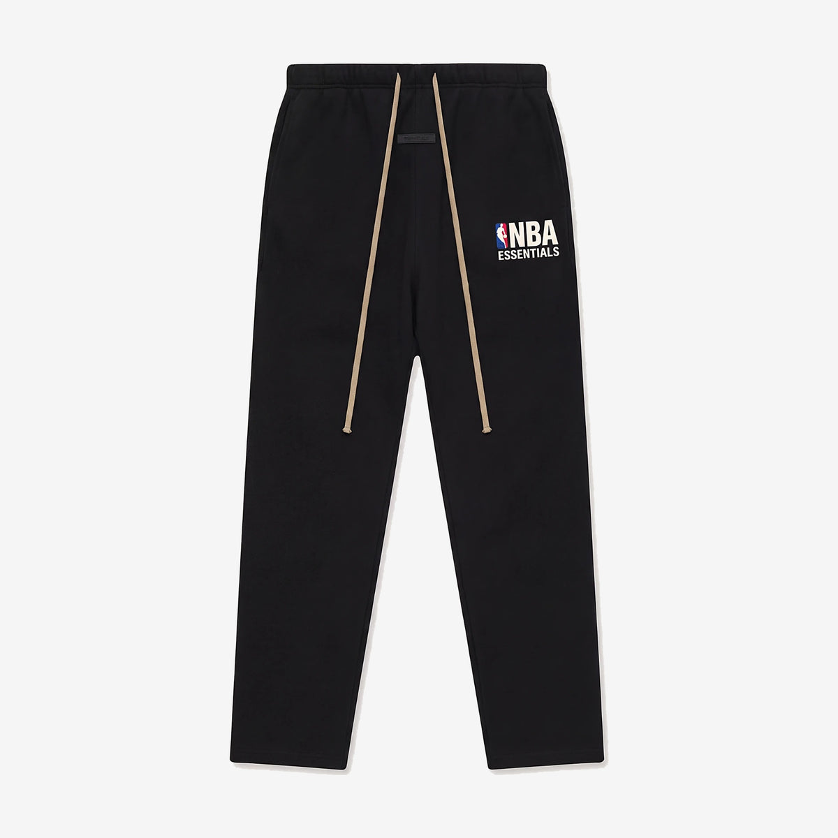 Fear of God Essentials x NBA SS25 mustat collegehousut