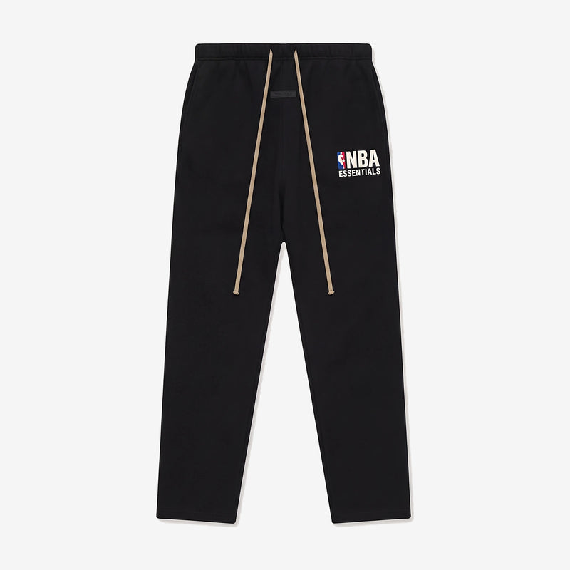 Fear of God Essentials x NBA SS25 Black Sweatpants
