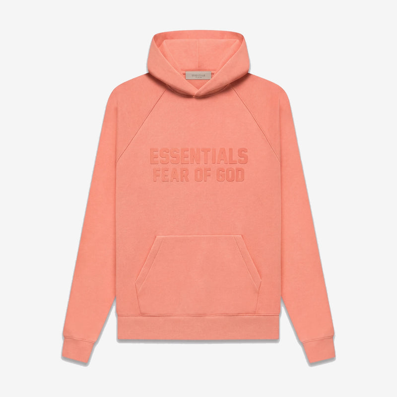 Fear of God Essentials PF22 Coral Hoodie
