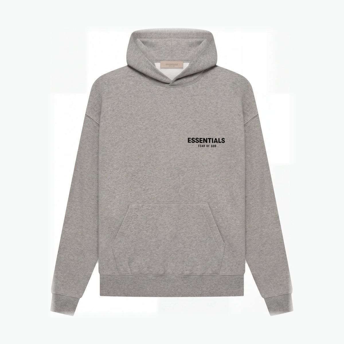Essentials Fear of God SS22 Dark Oatmeal Hoodie