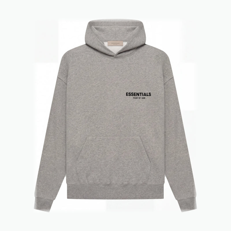 Essentials Fear of God SS22 Dark Oatmeal Hoodie